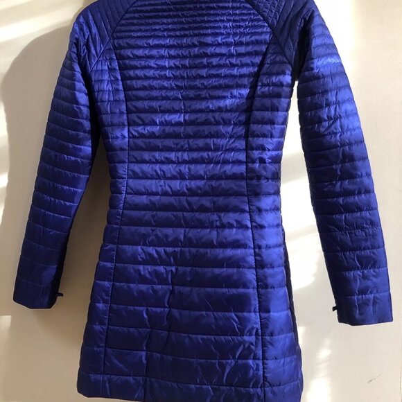 Patagonia Vosque 3-in-1 Parka Coat Jacket W/Liner Women's Size Small Navy Blue - Picture 8 of 10